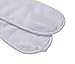Vowster 3-pack Spa Headband Facial Headbands - Non-slip Stretchable, Elasticized with Velcro Keeps Massage Oils, Tanning Creams and Makeup from Your Hair. VB-H3 Hairband, White, Washable, Fits All