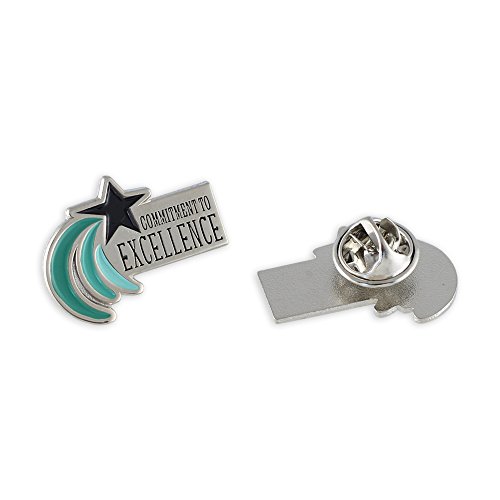Commitment To Excellence Customer Service Award Enamel Lapel Pin 5