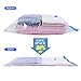 8 Packs Travel Vacuum Storage Bags, Portable Compressed Space Saver Bags Roll-Up Zipper Vacuum Bags
