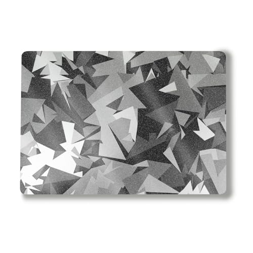 Glossy Glitter Laptop Skin Compatible with Alienware M18 R2 (2024) - Mono Camo…