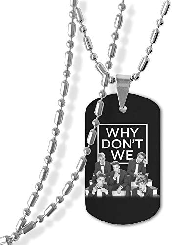 Dog Tag Necklace Why A Don't A We Zinc Alloy Army Necklace Pendant