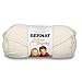 Bernat Softee Chunky Yarn, 3.5 Oz, Gauge 6 Super Bulky, Natural