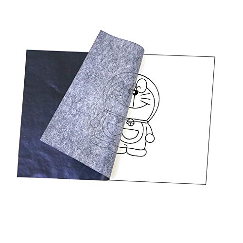 image for WeLiu Carbon Copying Paper Transfer Tracing Black Graphite Paper 200