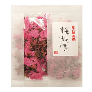 Amazon 味の顔見世 桜花漬 袋入り 桜の花びら塩漬け 40g 11046
