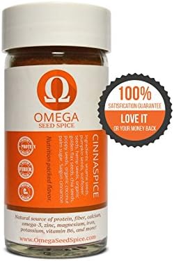 3 Pack - Omega Seed Spice™ Seed-based Superfood Cinnamon Seasoning - Nutrition-packed Flavor - High In Protein, Fiber, Essential Vitamins, Minerals &amp; Amino Acids