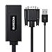 VicTsing VGA To HDMI Adapter Converter 1080p Video Cable from Desktop/ Laptop/ Notebook/ Computer/ PC/ HD TV-box to HDTV/ Monitor/ Projector