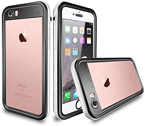 Alsoar Compatible with iPhone 6 / iPhone 6s Waterproof Case,Built-in Screen Protector Shockproof Snowproof Dirtproof Full Body Protective Cover [Support Wireless Charging] - White