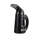 ProAid Portable Handheld Fabric Steamer, Fast Heat-Up 900W Travel Garment Steamer, Mini Clothes Steamer Suitable for Travel and Home with 140 ml Capacity, Black