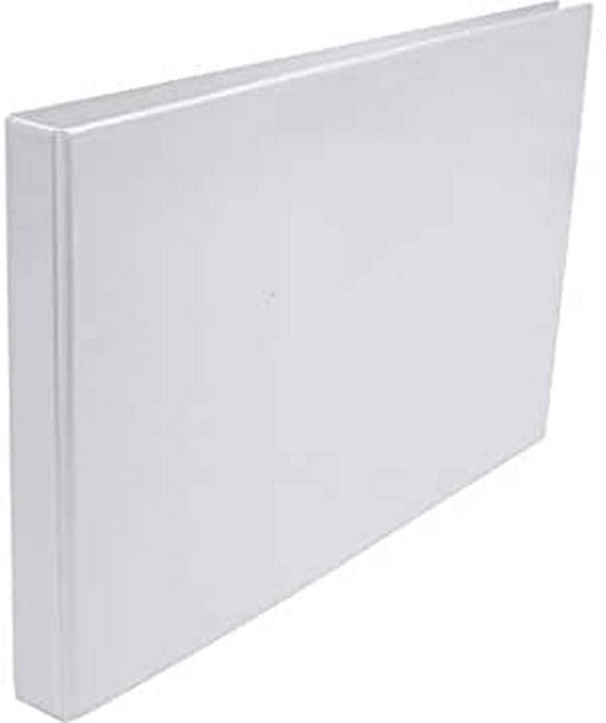 Kangaro Presentation Ring Binder A3 4R Diameter 25 mm White Pack of 2