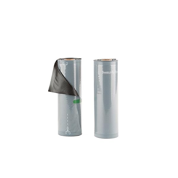 8-x-195-Clear-Black-Heat-Sealer-Rolls-SNS900-Commercial-Grade-food-storage-saver-safe-for-sous-vide