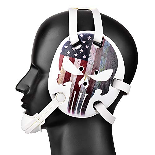 Geyi Wrestling Head Gear American Flag Thin Red Line Digital Printing Art - Thumbnail 2
