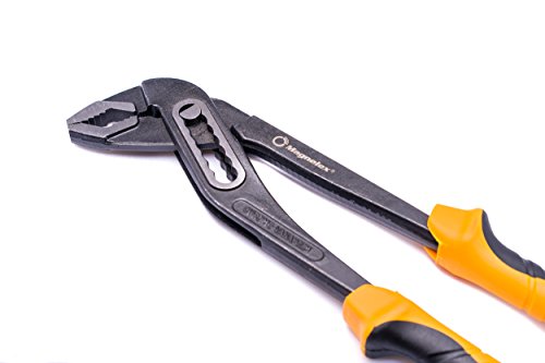 image for Magnelex 12 Inch Water Pump Pliers, Tongue-and-Groove Pliers Made of T