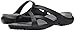crocs Women's Meleen Twist Sandal, Black/Smoke, 9 US/9 M US