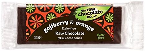 The Raw Chocolate Company - Raw Chocolate Gojiberry & Orange 72% Cacao Solids - 22g