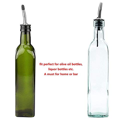 3 Upgrade+Liquor+Bottle+Pourers+Food+Stainless