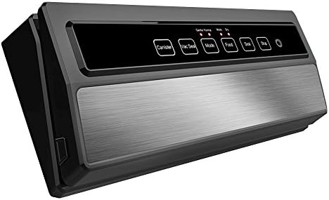 Newinner Vacuum Sealer, Food Vacuum Sealing System Automatic Sealers Machine for Dry &amp; Moist Food Preservation with Starter Kit and Sealer Bags Rolls