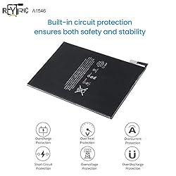 REYTRIC A1546 Battery Compatible with iPad Mini 4