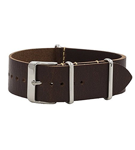 Zeiger men 22 mm replacement interchangeable leather wa…