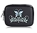 SHBC Essential Oil Case – Storage Carrying Bag Suitable for 5ml 10ml 15ml Roller Bottles-Portable Handle Bag for Travel and Home-Perfect for DoTerra and Young Living Oil (10 Bottles, Blue Butterfly)