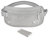 Ody Travel Gear Money Belt for Travel RFID Undercover Passport Holder - Secret Hidden Waist Pouch