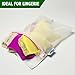 ELZU.US Luxury Wash Bag Delicates (Set of 5), Laundry Bags For Bra & Stockings, Lingerie, Hosiery, Blouse, Underwear, For Washing Machine, Mesh Bags For Travel, 2 Extra Large & 3 Large