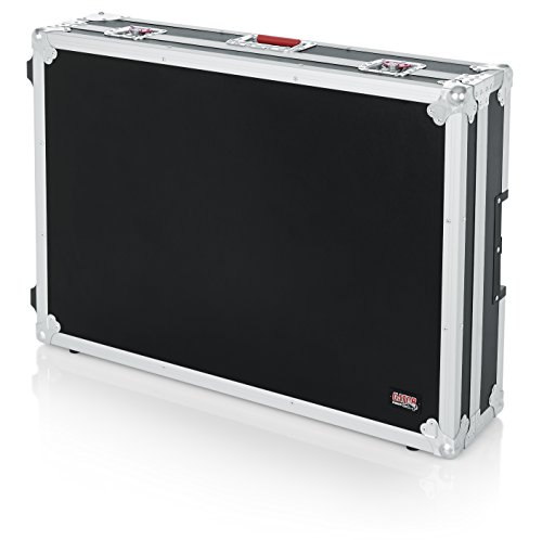 Gator Cases Rolling ATA Style Mixer Road Case with Fully Adjustable Interior and Stackable Ball Corners; 24
