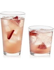 Libbey Flare 16-Piece Tumbler and Rocks Glass Set