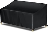 AWNIC 2 Seater Outdoor Sofa Cover 420D Waterproof 160x85x61/71cm