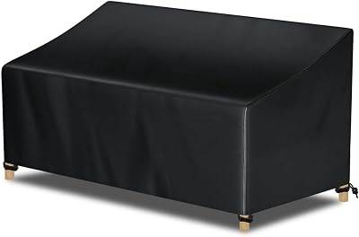 AWNIC 2 Seater Outdoor Sofa Cover 420D Waterproof 160x85x61/71cm