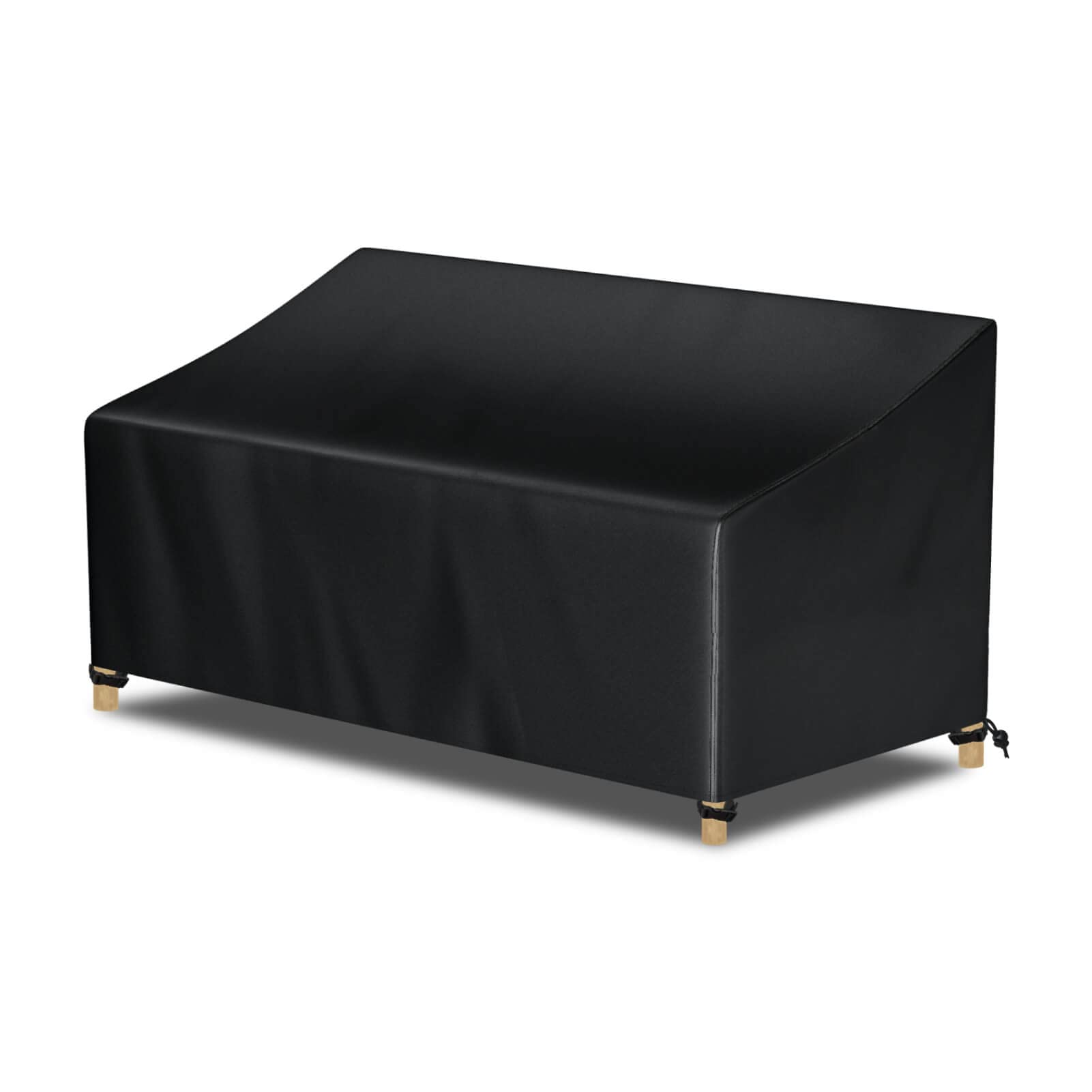 AWNIC 2 Seater 420D Outdoor Sofa Cover Waterproof, Garden Set Sofa Cover, Patio Furniture Cover 160 x 85 x 71 cm