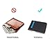 YOOMALL Leather Money Clip Wallet for Men RFID Blocking Minimalist Card Holder Slim Front Pocket Wallets