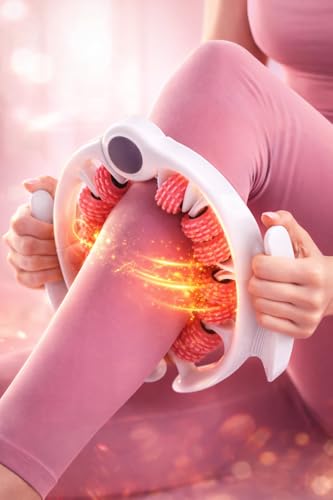 Rolo de Massagem Corporal Lipedema Celulite | Massageador Roller Para Pernas | Drenagem Linfática Liberação Muscular | Drenaroller Linfático Anticelulite Melhora Inchaço Circulação