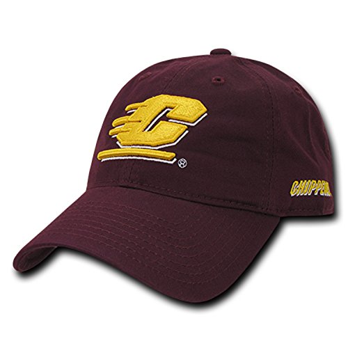 University of Central Michigan CMICH Chippewas Cotton Polo Style Baseball Ball Cap Hat