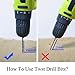 BOSTAL 21PCS Drill Bit Set 1/16 to 1/4 5/16 3/8 1/2 Professional Twist Drill Bits for Stainless Steel, Steel Wood Plastic Aluminum Alloy