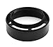 Fotasy Metal 39mm Vented Lens Hood, 39mm Metal Hood, 39mm Lens Hood for Fuji Leica Leitz Panasonic Olympus Panasonic Sony Lens, 39mm Screw-in Lens Hood