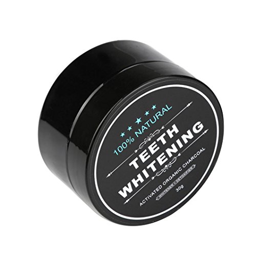 Teeth Whitening Charcoal, Kingfansion Natural Organic Activated Bamboo Toothpaste with Toothbrush - Thumbnail 5