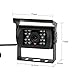 Camecho Truck Backup Camera Car Front View Camera Without Guide Line Support Night Vision Waterproof 4 Pins Connector Plug Cable for Bus RV Truck Trailer Heavy Duty + 33 FT Cable