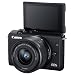 Canon EOS M200 Mirrorless Digital Camera 4K with EF-M 15-45mm f/3.5-6.3 is STM Lens Kit (Black) 3699C009 Bundle with Deco Gear Gadget Bag Case + Monopod + 64GB Memory Card + Software and Accessoriesthumb 1