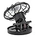 Kisstaker Portable Mini Solar Powered Clip Fan Cooling Fan Hat Cap Fan Energy Saving Travel Summer Camping