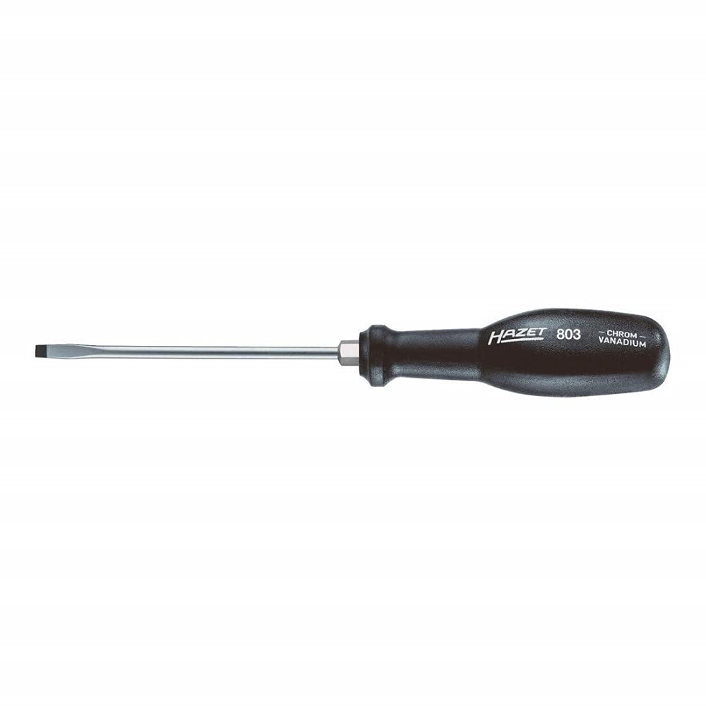 HAZET 803S-55 Slot Profile Trinamic Screwdriver with Burnished Tips - Chrome-Plated