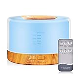 Ocamo Wood Grain Air Humidifier with Remote Control