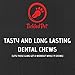 TickledPet Icelandic Cod Fish Skin Dog Treats - Wild Caught Single Ingredient Human Grade Grain Free Chews