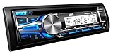 JVC KDR-85MBS Single Din In Dash Marine Boat Yacht Bluetooth CD MP3 SiriusXM Ready Stereo Receiver AM/FM Radio Player