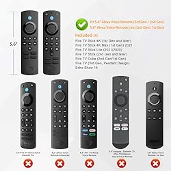 CaseBot Remote Case for Fire TV Stick HD/4K/4K Max