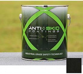 Chemsol2500-BK-GL Nonslip Coating, Extremely Durable Antislip Paint, 1 Gal.