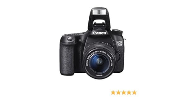 Canon EOS 70D - Cámara Digital de 20.2 MP (Pantalla táctil de 3 ...