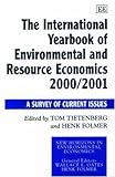 Image de The International Yearbook of Environmental and Resource Economics 2000/2001: A Survey of Current Issues (New Horizons in Environmental Economics Seri
