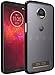 OUBA Moto Z3 Play Case, Moto Z3 Case, [Shock Absorption] Air Hybrid Armor Defender Protective Case and Crystal [Clear] Back Cover Compatible for Motorola Moto Z3 Play - Black