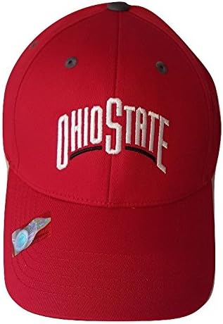 NCAA Ohio State Buckeyes Logo Cap, Choose Your Team Color (RED)