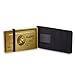 Slim Wallets for Men - Mens Wallet Card Holder - Minimalist Front Pocket Wallet with Elastic (Black-MF)
